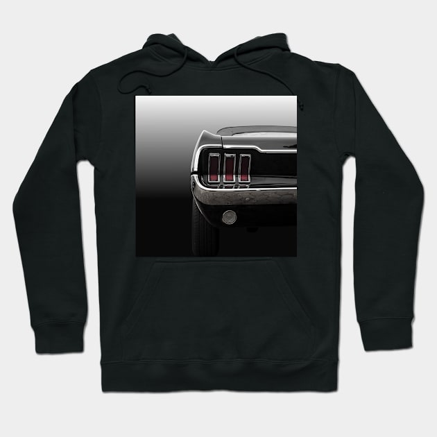 Classic Car Mustang Hoodie by Beate Gube